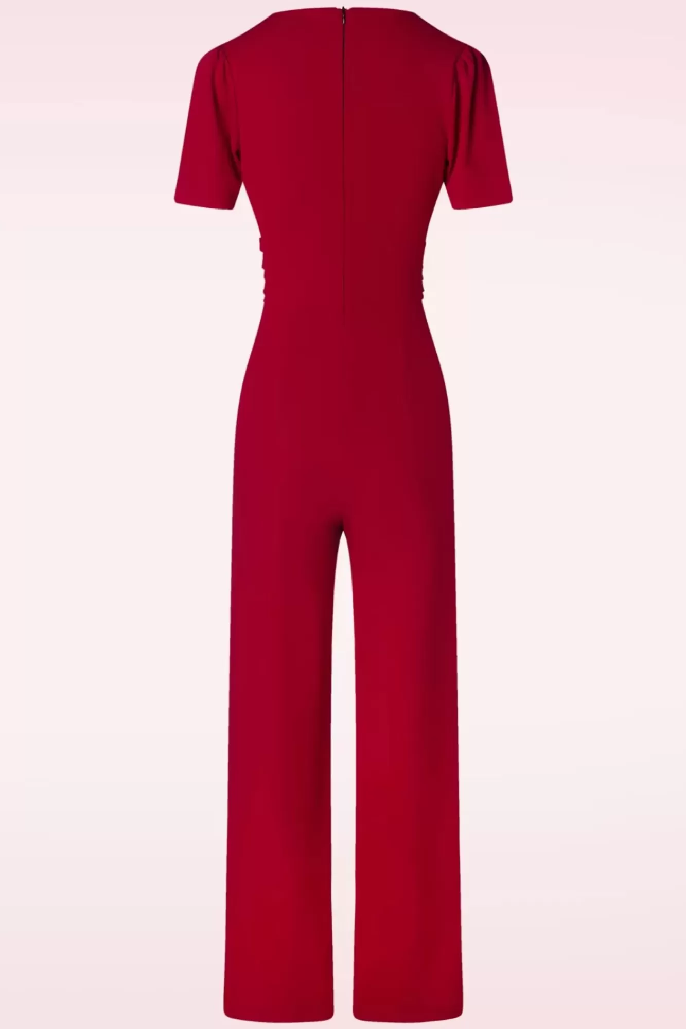 Outlet Vintage Chic for Topvintage Evelynn Jumpsuit In Rot