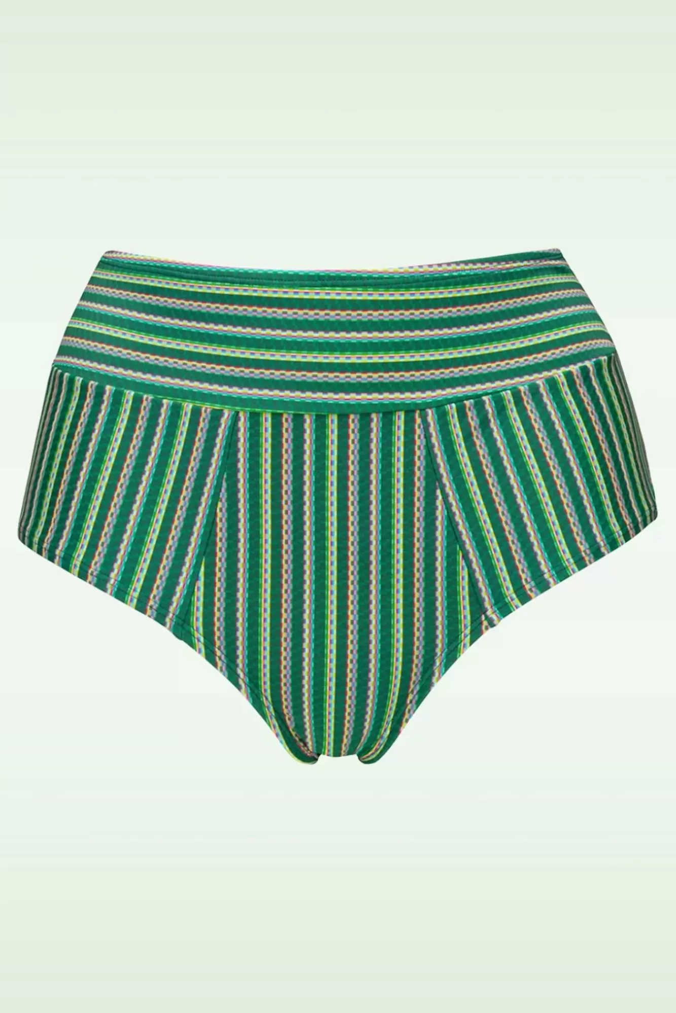 Hot Marlies Dekkers Holi Vintage High Waist Bikinihose In Botanic Garden Grun