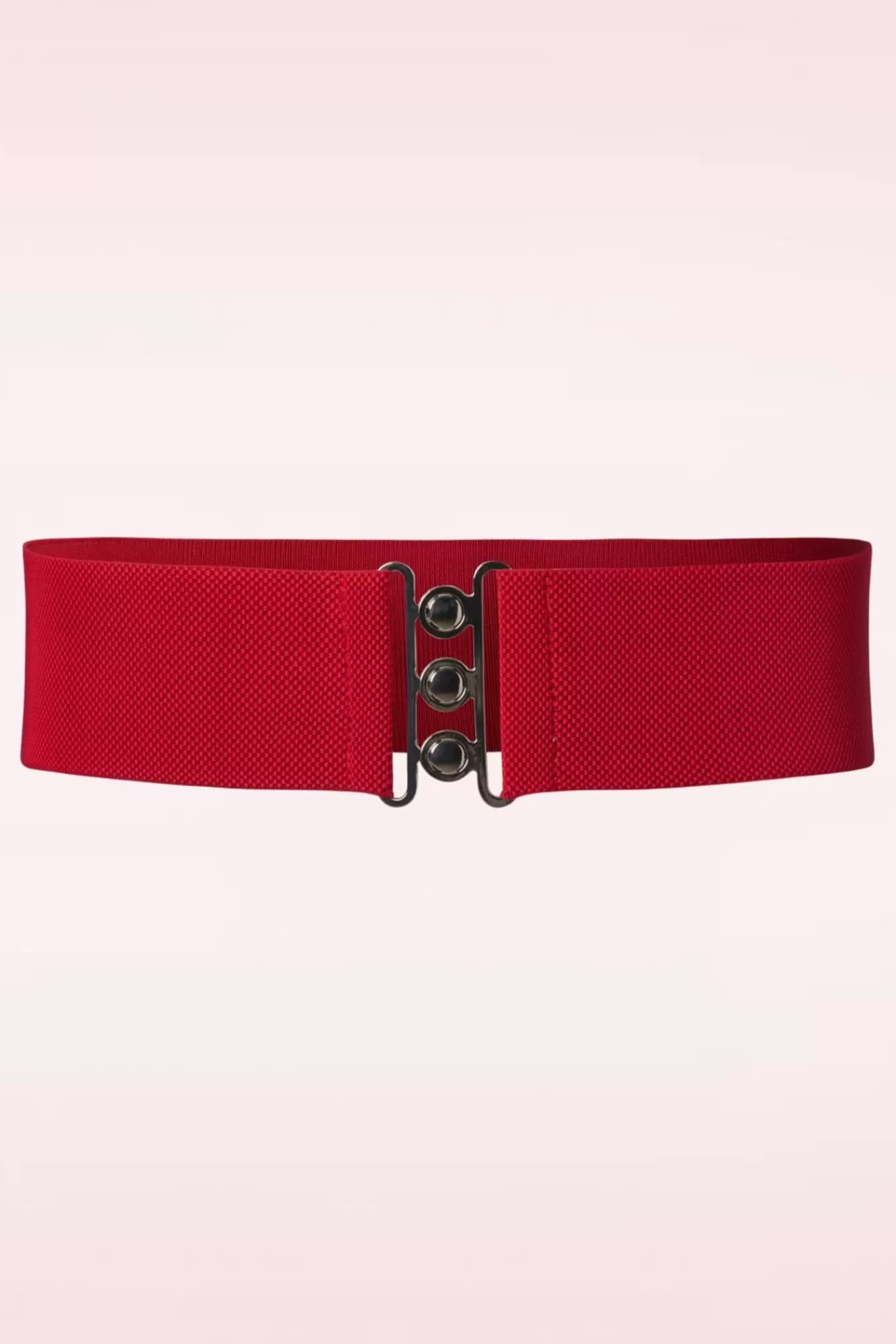 Outlet Banned Retro Lauren Vintage Stretch Gürtel In Rot