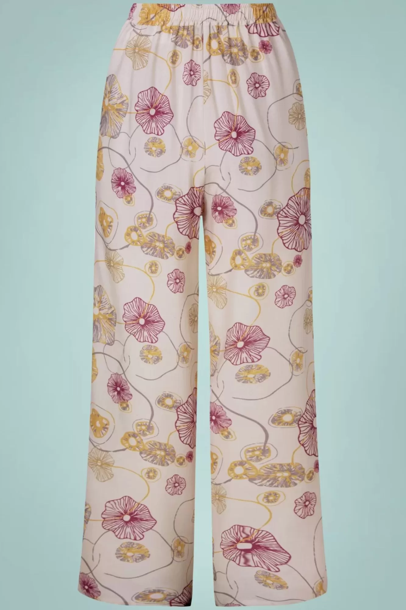 Shop Zilch Lotus Weite Hose In Off White